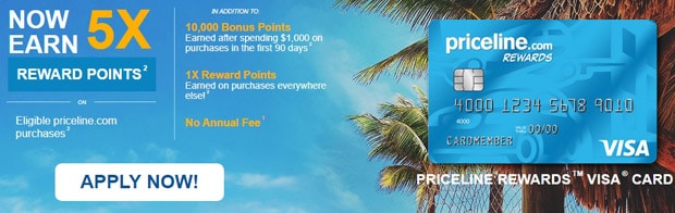priceline.com pankkikortti