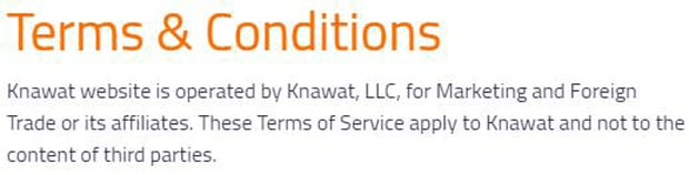 knawat.com käyttäjäsopimus