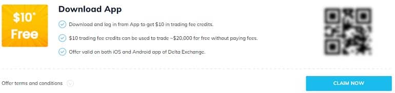 delta.exchange app lataa bonus