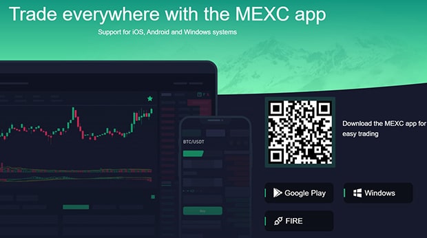 mexc.com mobiilisovellus